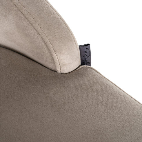 Olton Taupe & Gold Bar Stool